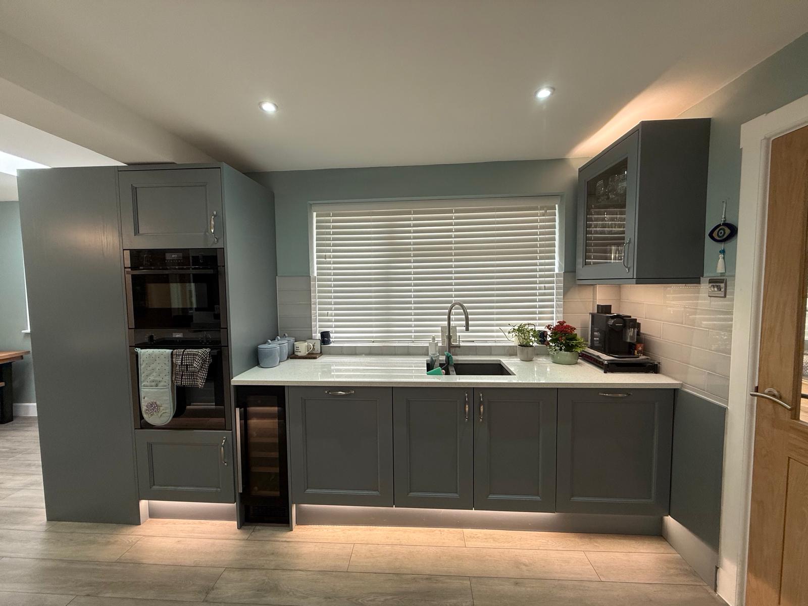 Shaker Kitchen Renovation — completed by Building Fit & Renovations LTD in Maidstone, Kent